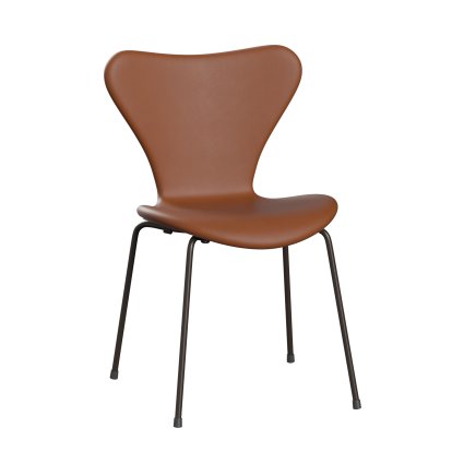 Chaise Série 7 3107 rembourrage intégral, Noyer, Brown bronze