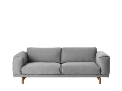 Canapé Rest, 2 places, Tissu Steelcut Trio gris