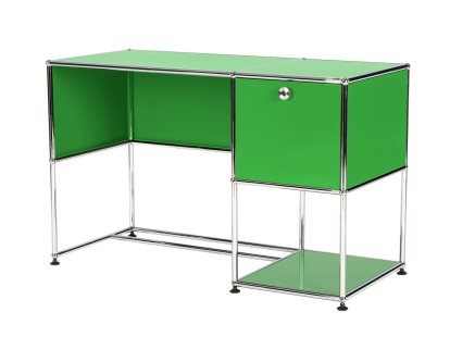 Bureau USM Haller Home Office, Vert USM, Sans passe-câbles