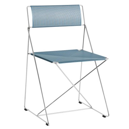 Chaise X-Line Indoor, Bleu poudré