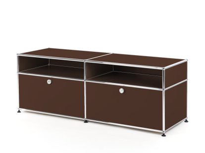 Meuble TV USM Haller, Marron USM