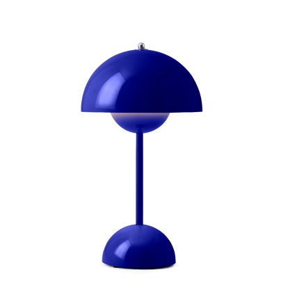 Lampe Flowerpot VP9 portable, Bleu cobalt