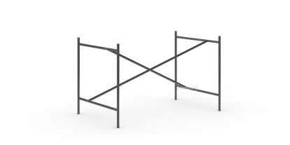 Châssis de table Eiermann 1, Noir, Centré, 110 x 66 cm, Sans rallonge en hauteur (hauteur 66 cm)