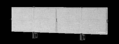 Écran de séparation USM privacy panels pour table USM, Pour table USM Haller classique, 150 cm, Gris clair 