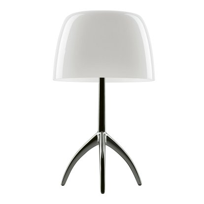 Lampe de table Lumiere 05 Piccola, Sans variateur d'intensité, Blanc