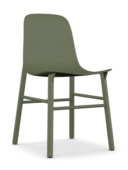 Sharky, Vert olive, Bois laqué, couleur de la coque