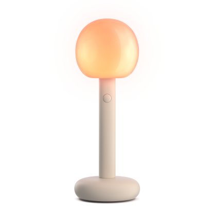 Lampe portable Fire, Blanc sable