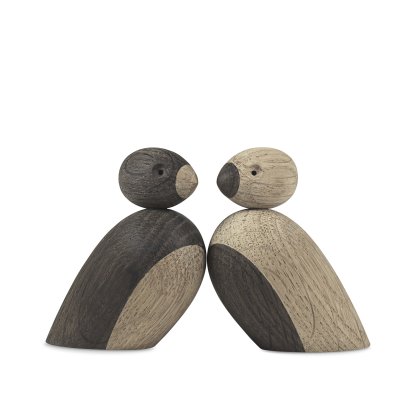 Figurine Couple de moineaux