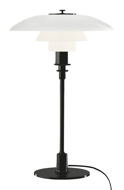 Lampe de table PH 3/2, Noir métallisé