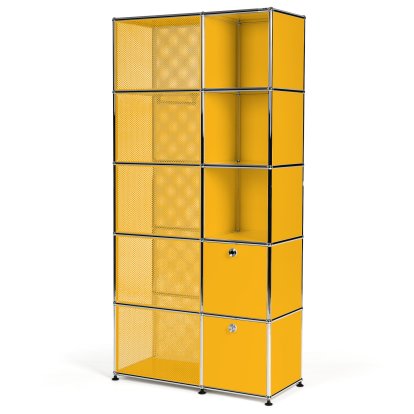 Penderie-vestiaire type 3 USM Haller, Jaune or RAL 1004