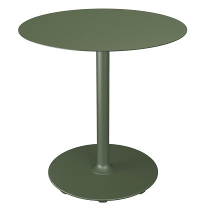 Table Pico, Vert olive, Rond (Ø 74 cm), Rond