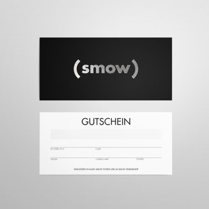Carte cadeau smow, 100 EUR, Carte cadeau par courrier, Allemand