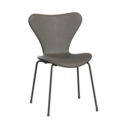 Chaise Série 7 3107 rembourrage intégral, Lave, Brown bronze