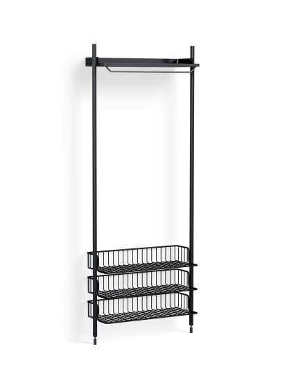 Étagère Système Pier, Portemanteau, Module 1021