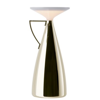 Lampe portable Camomille, Métallique, Champagne