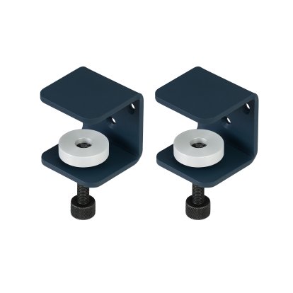 Lot de 2 accroches murales Tiptoe, Bleu nuit
