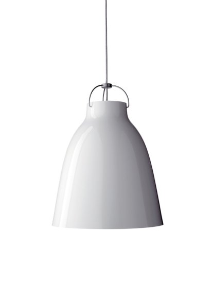 Suspension Caravaggio, P3 (Ø 40 cm), Blanc