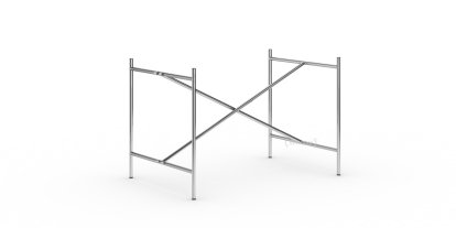 Châssis de table Eiermann 2, Chromé, Vertical, centré  , 100 x 66 cm, Sans rallonge en hauteur (hauteur 66 cm)
