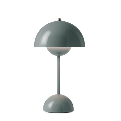 Lampe Flowerpot VP9 portable, Bleu pierre