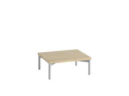 Podium Stacked 2.0 Tube Base  pour système d'étagères, 43,5 x 17,15 x 35 cm, Chêne / gris