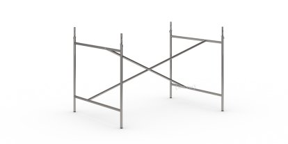 Châssis de table Eiermann 1, Acier brut, Centré, 110 x 78 cm, Avec rallonge en hauteur (hauteur 72-85 cm)