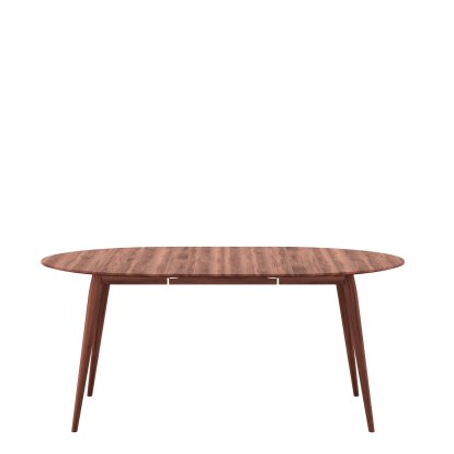 Table PLAYdinner Ronde, Noyer huilé, L 120-170 cm, Noyer huilé