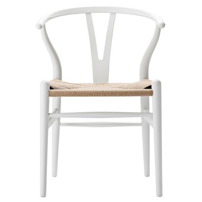 Chaise CH24 Wishbone Chair Soft Colours, Soft White