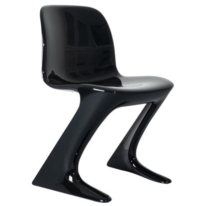 Chaise Z.Stuhl, Sans accoudoirs, Noir graphite