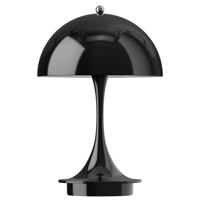Lampe Panthella 160 portable, Noir