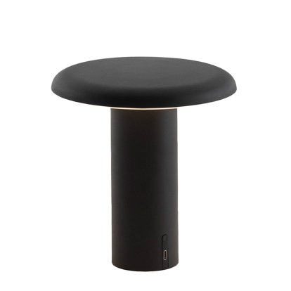 Lampe sans fil Takku, Laqué noir