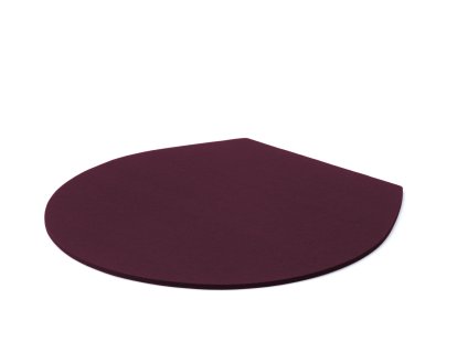 Coussin d'assise pour Chaise Fourmi, Sans rembourrage, Aubergine