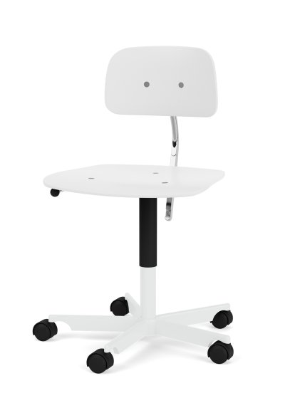 Chaise Kevi 2533, B / 48 - 61 cm, Neige, Neige