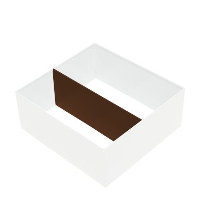 Panneau de séparation USM pour boîtes métalliques, 50 cm, Marron USM