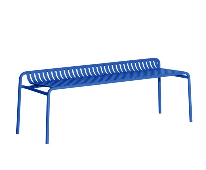 Banc  Week-End, Sans dossier, Bleu