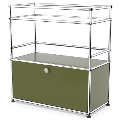 USM Haller meuble de bar type 1, Vert olive RAL 6003