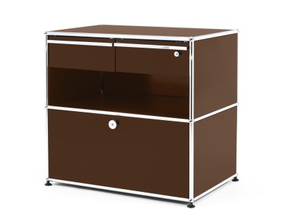Meuble mixte Sideboard Office M USM Haller, Marron USM