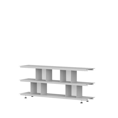 Étagère Zoll D, Gris clair, 140 cm, H 22 cm / H 22 cm