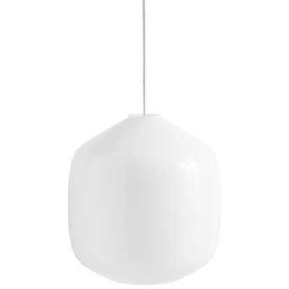 Suspension Buoy Glass, Ø 30 cm, Blanc argile