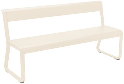 Banc à dossier Bellevie, Beige Latte