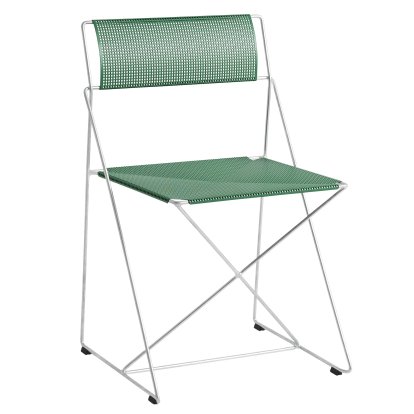 Chaise X-Line Outdoor, Vert poireau, Galvanisé