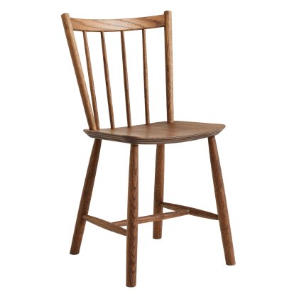 Chaise J41, Chêne huilé foncé