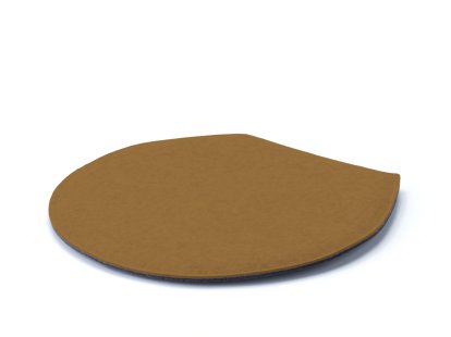 Coussin d'assise pour Chaise Fourmi, Avec rembourrage, Camel