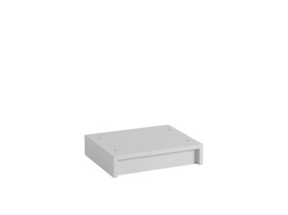 Podium Stacked 2.0 Plinth pour système d'étagères, 43,5 x 9,8 x 35 cm, Gris