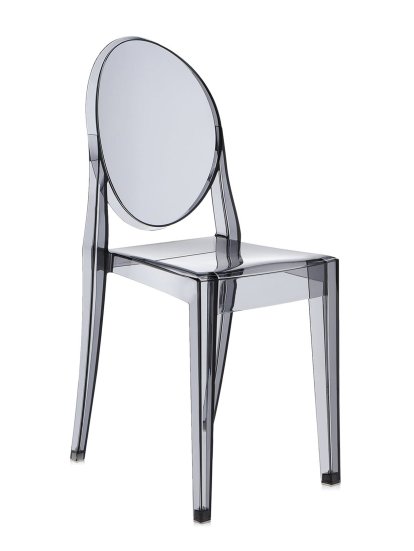 Chaise Victoria Ghost, Transparent, Fumé