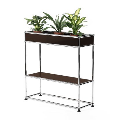 Table d'appoint USM Haller pour plantes Type 1, Marron USM