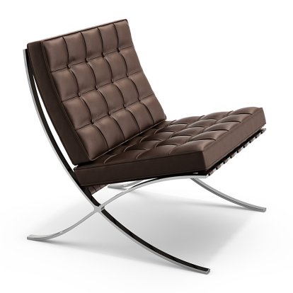 Fauteuil Barcelona, Volo, Coffee Bean