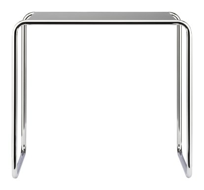 Table d'appoint B 9 Bauhaus originale, B 9d (H 60 x l 66 cm), Hêtre teinté, Hêtre blanchi (TP 107)