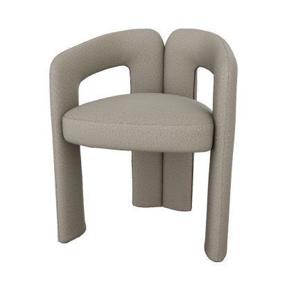 Chaise Dudet, Look, Béton